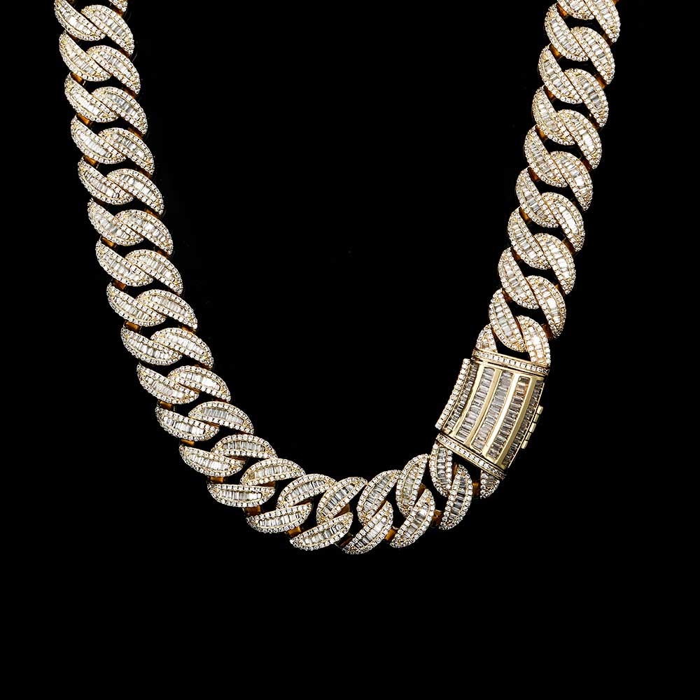 BUCKLE UP 20mm Miami Gold Cuban Chain