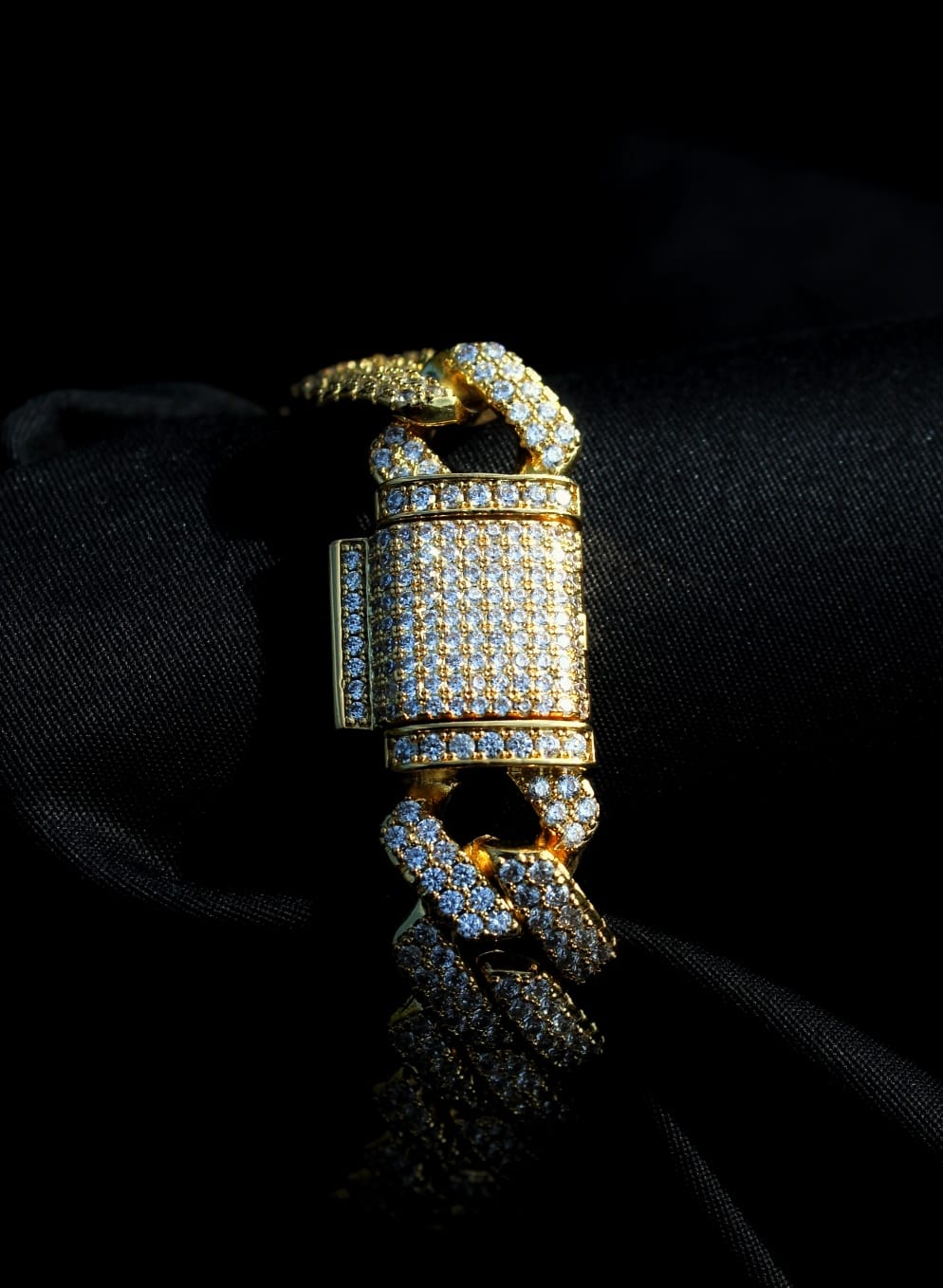 Bliss Cuban Link Bracelet Gold