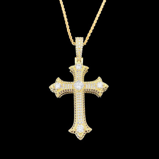 POWER Cross Pendant Necklace