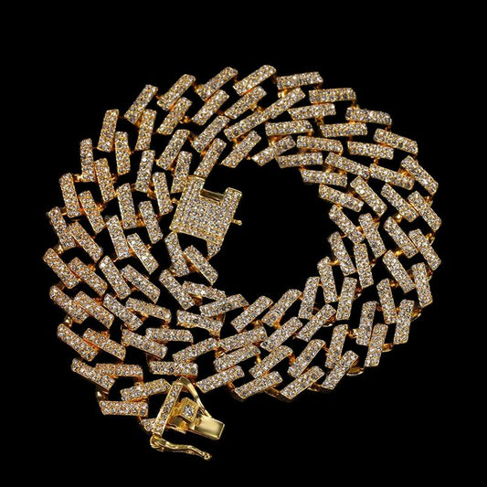 Polar Cuban Necklace Gold