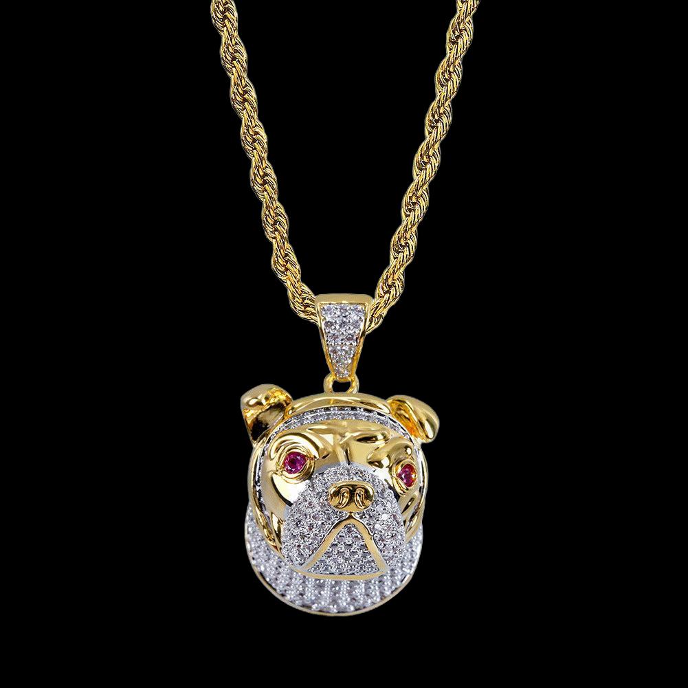 The Frenchie Pendant Necklace